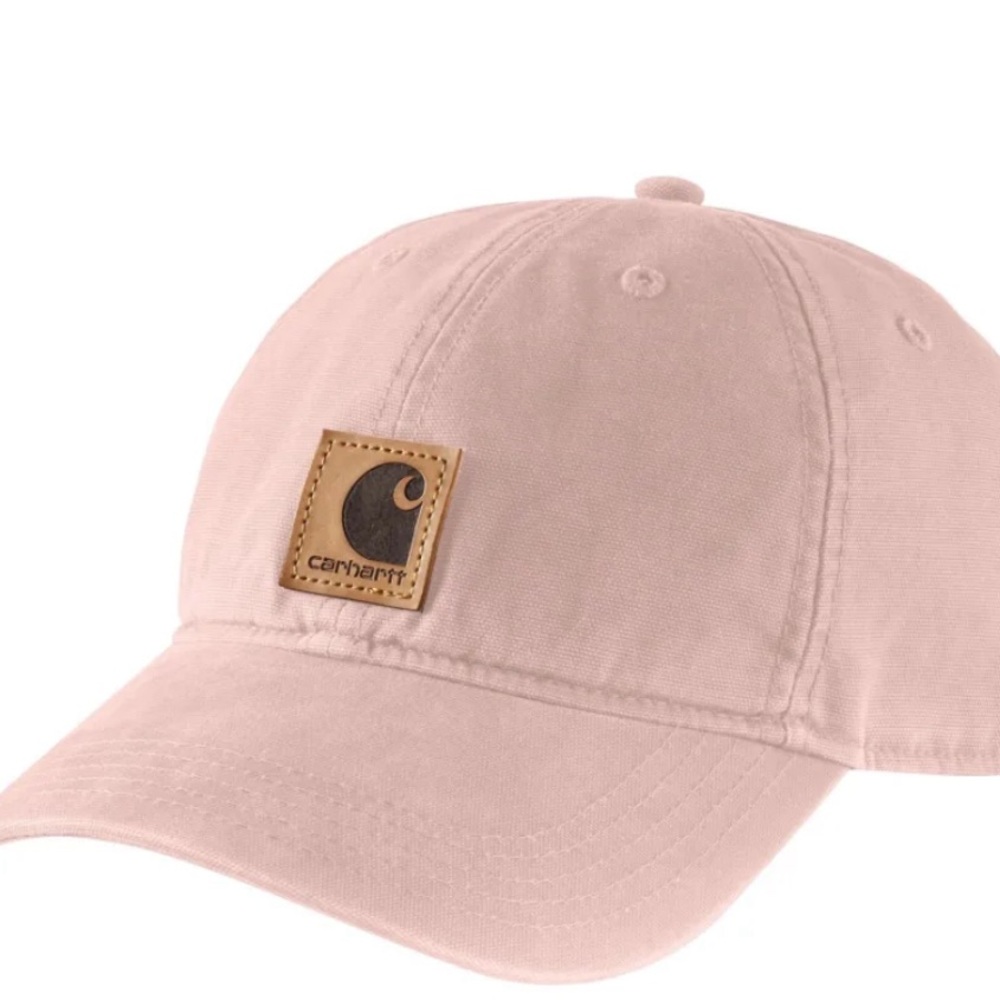 Carhartt Ladies Ballcap Ash Rose Velcro